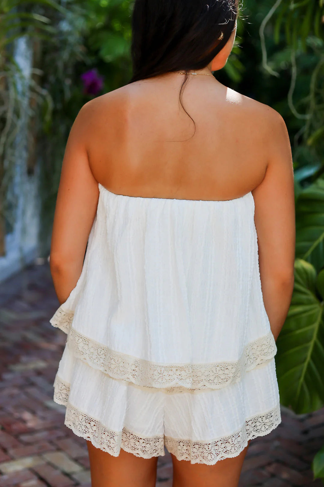 Elara Ruffle Romper
