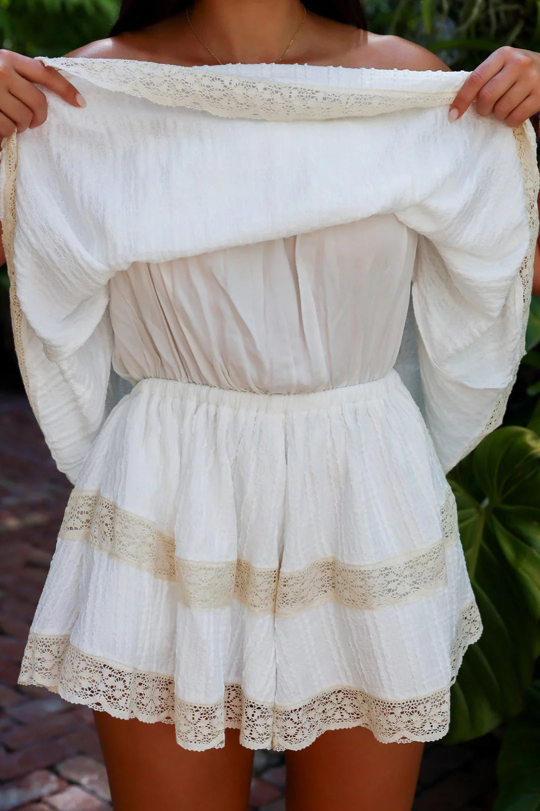 Elara Ruffle Romper