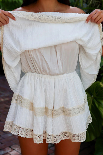 Elara Ruffle Romper